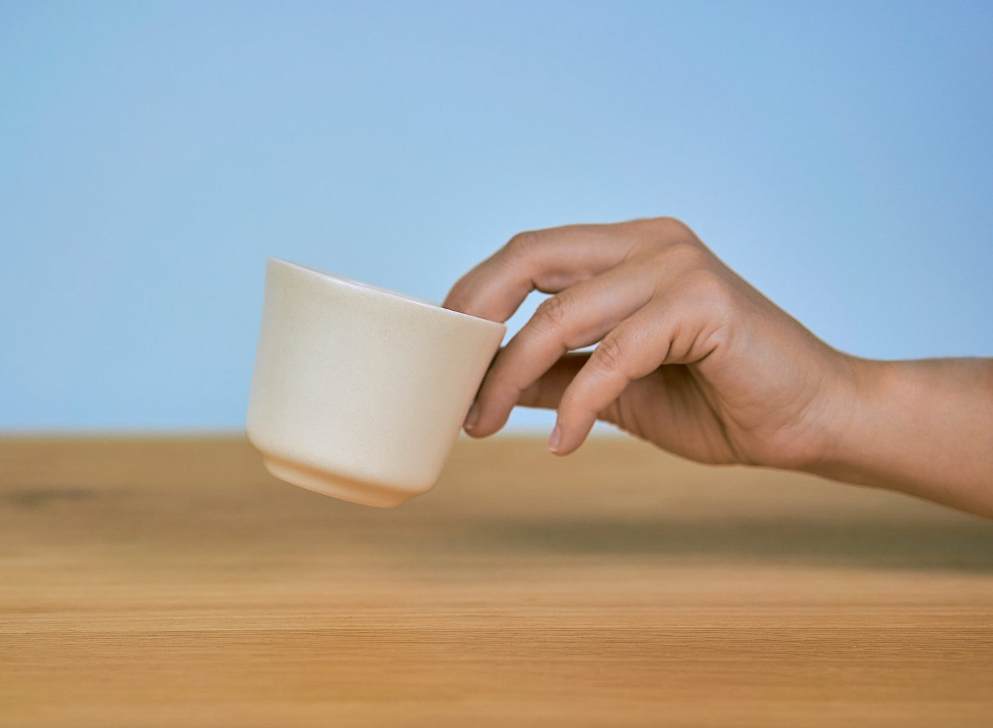 Coffee cup JOY stoneware | coffee green tea matcha