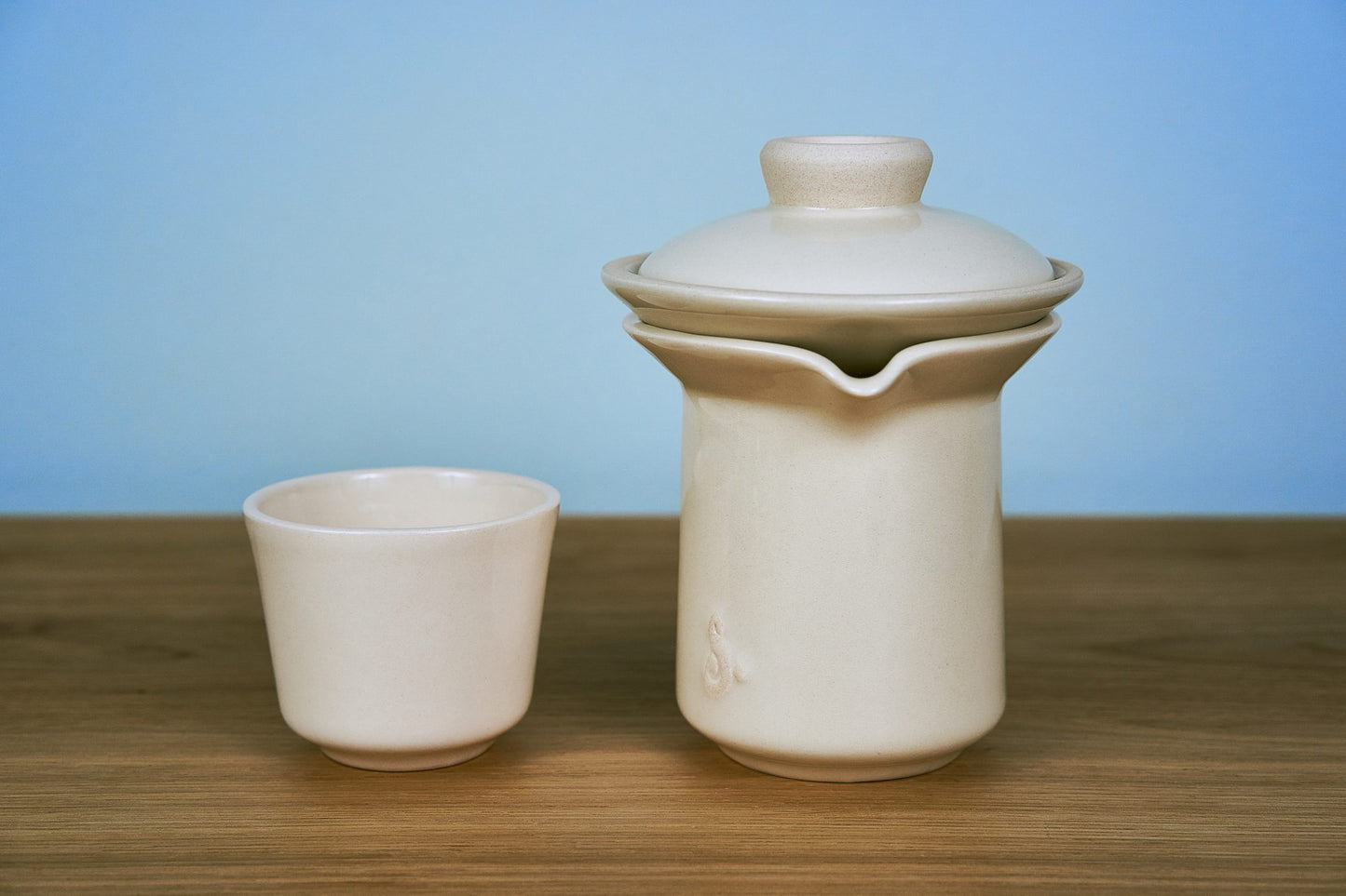 Coffee cup JOY stoneware | coffee green tea matcha