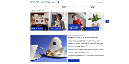 Porcelanowa.com - najciekawsza polska porcelana, w tym Slowpresso