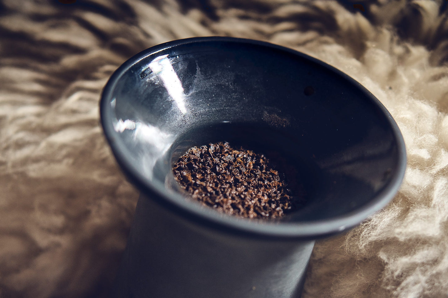 Strainer for Slowpresso | black porcelain