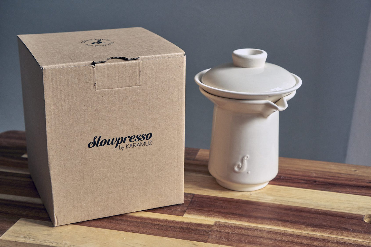 Slowpresso CLASSIC cream | pour over coffee set