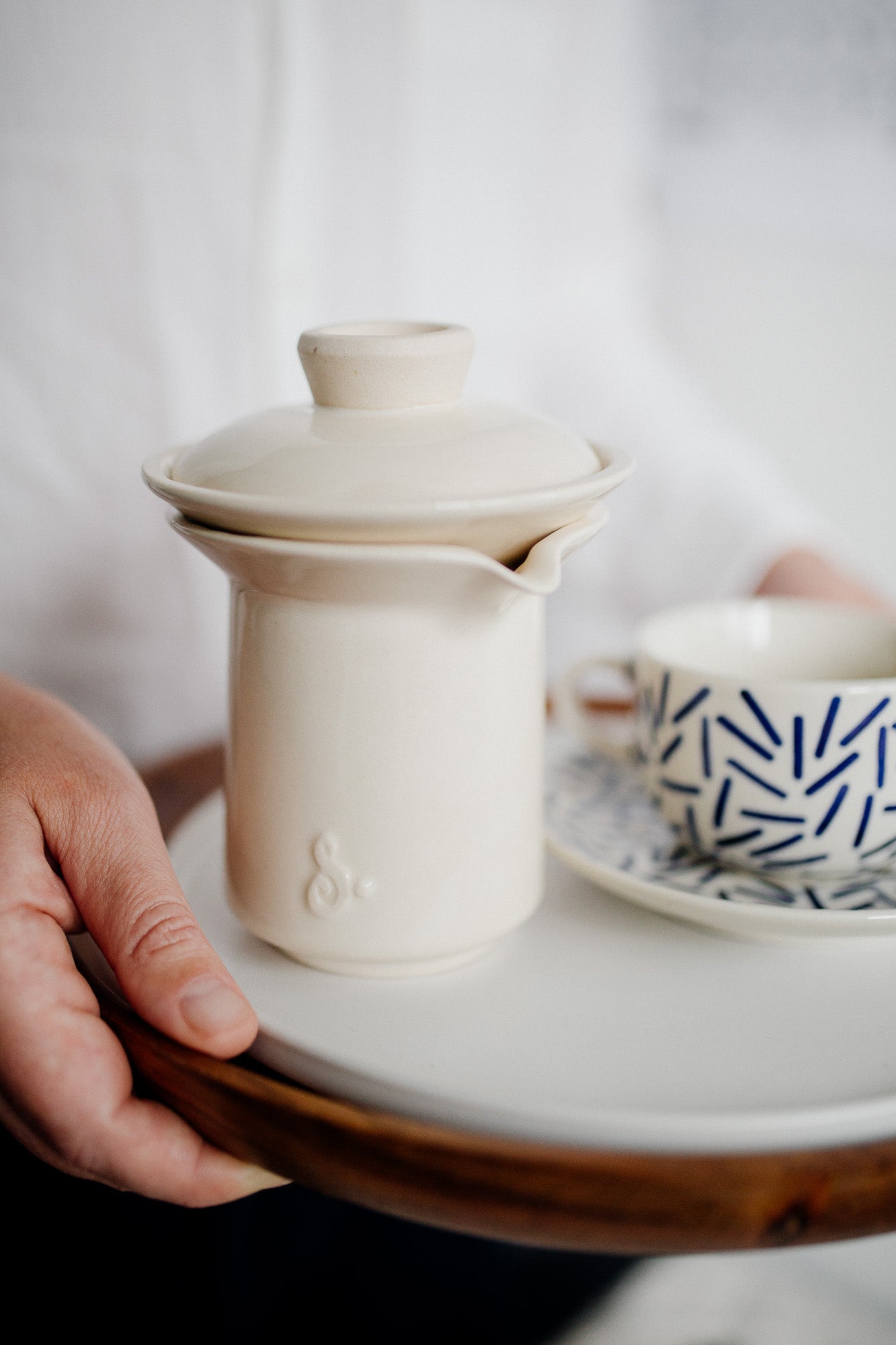 Slowpresso CLASSIC biała porcelana | zaparzacz do kawy